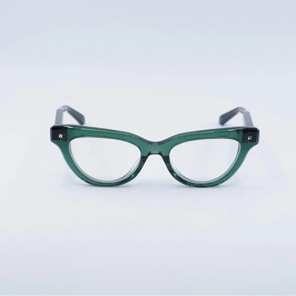 New! Valentino Green Women's Eyeglasses, V ESSENTIAL II VLX 124B, Authentic